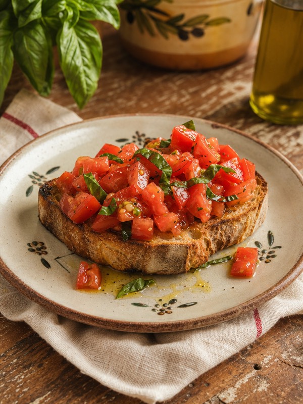 Bruschetta de tomate